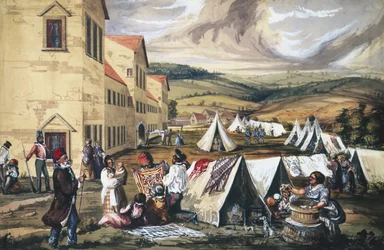 Hospital de Scutari, Turquía, 1857